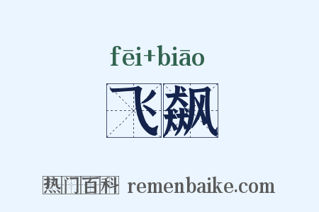 飞飙是什么意思的图片